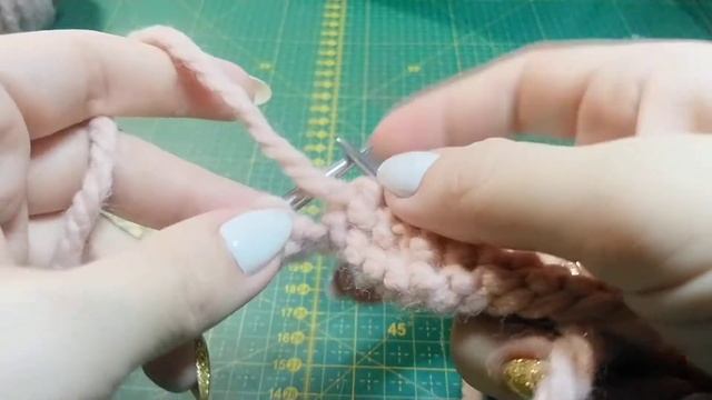 Узор, лицевая гладь спицами, как вязать