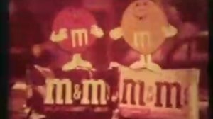 Старая реклама M&Ms, 1972 год
