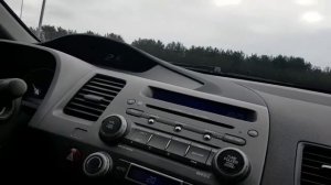 Тест драйв Honda civic 2008г 86000км