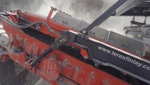 Работа роторной дробилки Terex Finlay I 140 RS в  карьере quarry