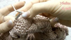 Подробный МК по вязанию берета. Пряжа Nako mia.