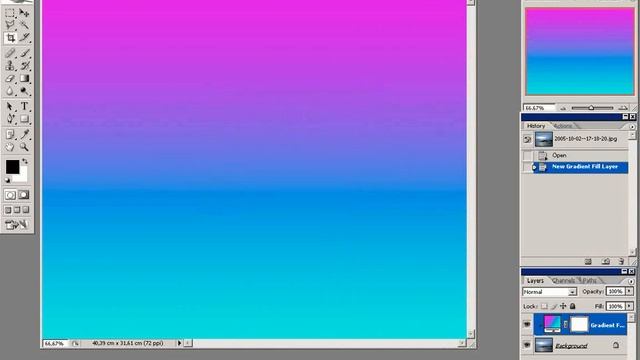 11 Градиентная заливка в корректирующем слое CS2 смотреть онлайн