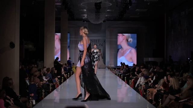 Модный показ бренда « Saxeve » в Москве, на неделе моды ESTET FASHION WEEK Школы Моделей Стерлитама смотреть онлайн