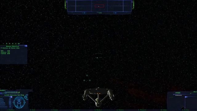 3 TOS Constitution Cruisers vs 3 Rom Destroyers - 1 (11 min) смотреть онлайн