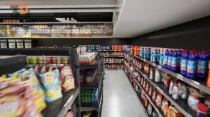 Дизайн интерьера продуктового магазина