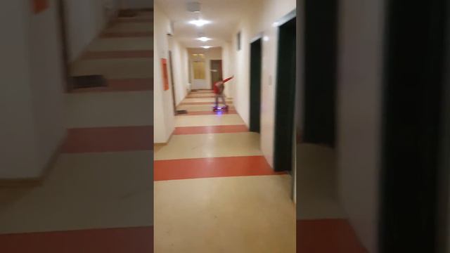 Matvey Belyakov hoverboard run