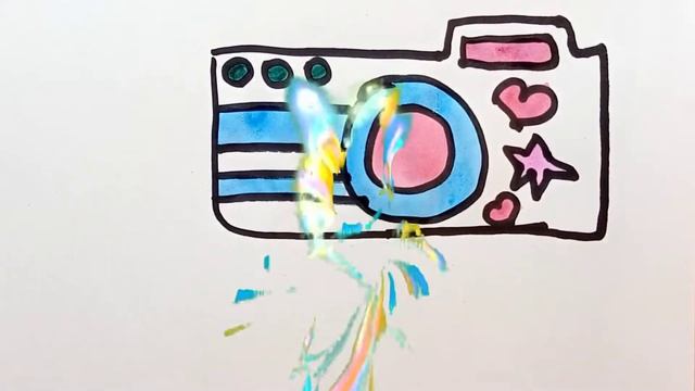 How To Draw A Camera ?/Как нарисовать Фотоаппарат ? смотреть онлайн