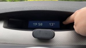 How To Change The Time On A Renault Laguna 3 2007-2015