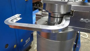 Трубогиб для алюминиевого профиля MASTER. Гибка сложного алюминиевого профиля с идеальным качеством