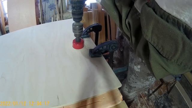Кухонный гарнитур из фанеры 1 часть.