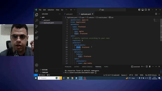 Curso Kubernetes - O que é um replicaset? смотреть онлайн