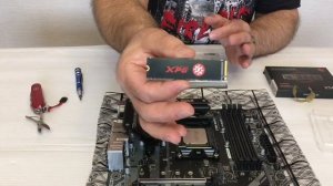 Установка накопителя  памяти SSD  M.2. v:2020г.