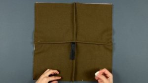 Шьем подушку с утяжкой | Декоративная подушка своими руками