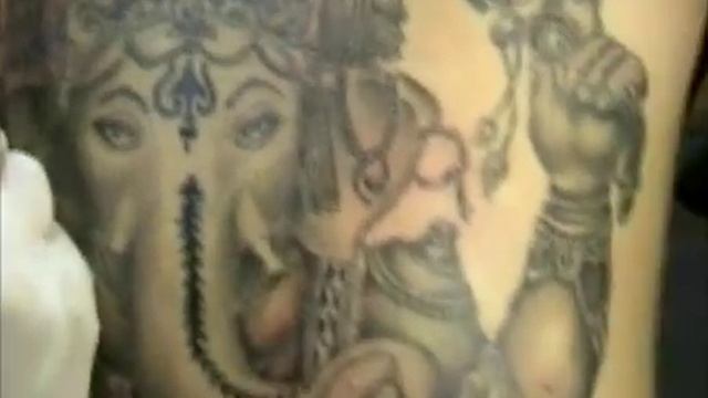 GANESHA TATTOO BY ADRIANA, PSYCHO DOLL TATTOO STUDIO смотреть онлайн