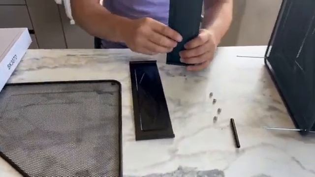 Как собрать лоток для бумаг. смотреть онлайн