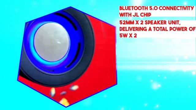 Hoco HC9 Dazzling Pulse Wireless Bluetooth Speaker Outlook смотреть онлайн