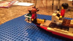 Lego Jaws (with lego shark)