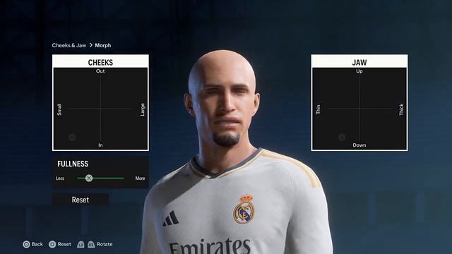 Roberto Carlos FIFA 24 pro clubs look alike tutorial EA SPORT FC 24 Real Madrid Brazil