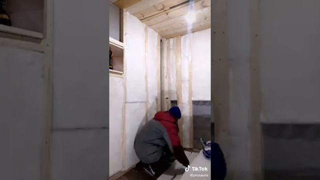 Утепление сауни минватой смотреть онлайн