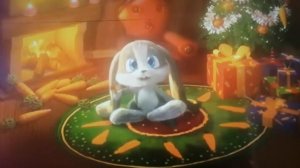 зайчик шнуфель - скоро новый год.