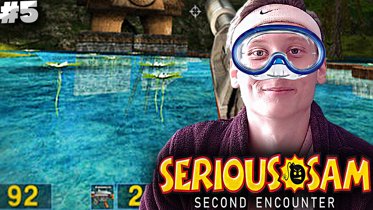 Encounter 5. Serious Sam first encounter Water. Subaru serious Sam.
