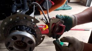 Замена колодок РМ800