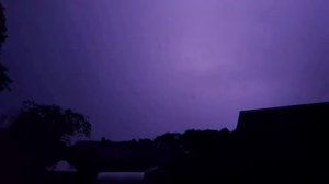 Žaibai virš Prienų | Lightning Bolts over Prienai