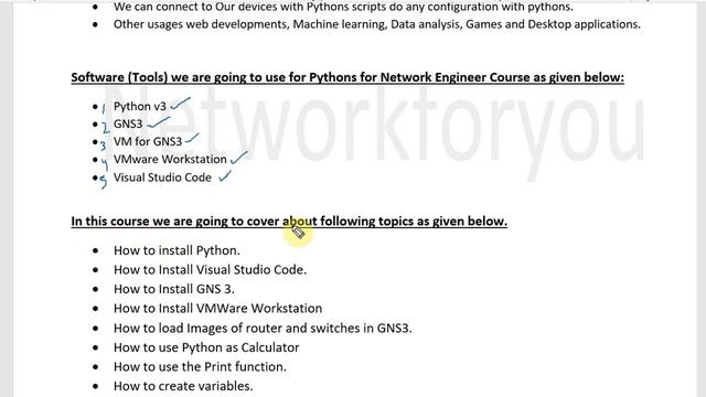Python for Network Engineer | Introduction to Python | Video 0