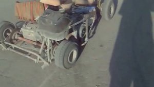 Картинг с мотором от китайского скутера