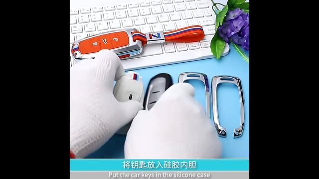 Vtear Car Key Case Cover Cute Protection Bag for Geely Coolray/Atlas/Tugella/GX2/GX7/ Accessoreis смотреть онлайн