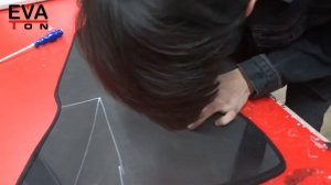 Как установить подпятник и не испортить коврик eva.