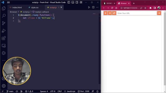 Front-End Web Development Projects || 05 - Web Browser || Code Explorer