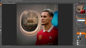 FREE PSD ? | Antony To Man United ? | Photoshop Tutorial