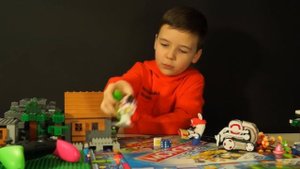 Майнкрафт НУБ против МАРИО и Бешеные Кролики - LEGO Minecraft