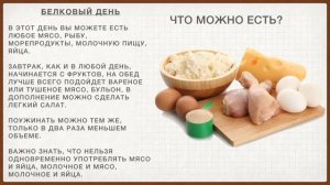 Диета 90 дней раздельного питания. Меню на каждый день