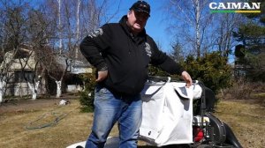 Газон своими руками. Садовый пылесос Caiman VIRO 160H