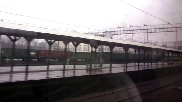 На спутниковом поезде ЭД4М-0434 - по обычному маршруту в Новогиреево! смотреть онлайн