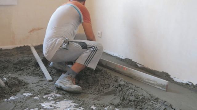 Ремонт в квартире | Полусухая стяжка пола | Преимущества и технология смотреть онлайн
