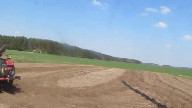 Мотоблок МТЗ - 08МТ. С адаптером и культиватором.