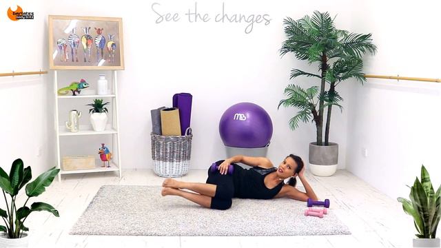 Pilates Mat Workout Toning BARLATES BODY BLITZ Quiet Quarantine Mat смотреть онлайн