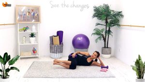 Pilates Mat Workout Toning BARLATES BODY BLITZ Quiet Quarantine Mat