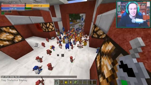 Майнкрафт: ЗЕЛЁНАЯ АРМИЯ против СИНЯЯ АРМИЯ! СОЛДАТИКИ ПОДПИСЧИКИ ПРОТИВ ЮТУБЕРОВ! смотреть онлайн