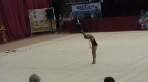 Яременко Аня 2004 скакалка (многоборье) "Nika Cup 2014" 28-30.03.2014