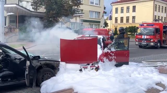 Демонстрационная площадка МЧС на Дне города Гродно