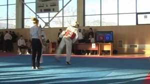 Taekwondo WTF. Турнир клуба Беркут 24.02.13 Евдокимова-Башкирова