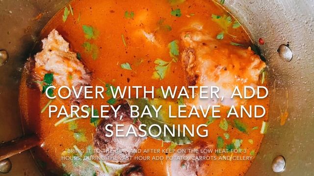 Oxtail Soup | Суп из бычьих хвостов