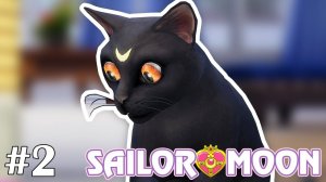 Драчливая кошка Луна - The Sims 4 - Sailor Moon #2