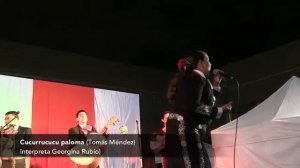 "Cucurrucucu Paloma" cantada por Georgina Rubio y su Mariachi Mestizo