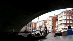 Мост Риальто в Венеции. Гранд-канал