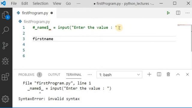 CHAPTER 4 : RULES TO WRITE VARIABLES IN PYTHON || LECTURE 4 || #coder_brains || #26 смотреть онлайн